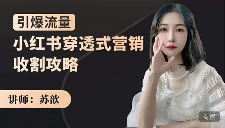 小红书穿透式营销收割攻略，引爆流量，助你玩转小红书多客网创-网创项目资源站-副业项目-创业项目-搞钱项目多客网创
