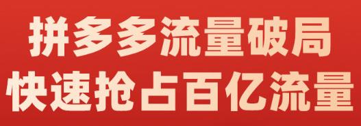 阿杰·拼多多流量破局:如何打黑标，爆款的思路，拼多多流量框架，快速抢占百亿流量多客网创-网创项目资源站-副业项目-创业项目-搞钱项目多客网创