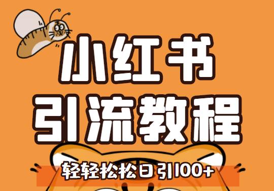 小红书运营引流全系列课程，每天引流100精准粉多客网创-网创项目资源站-副业项目-创业项目-搞钱项目多客网创