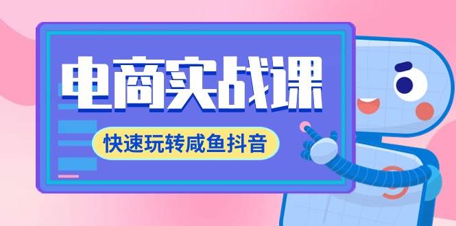 电商实战课，快速玩转咸鱼抖音，全体系全流程精细化咸鱼电商运营-71节课多客网创-网创项目资源站-副业项目-创业项目-搞钱项目多客网创