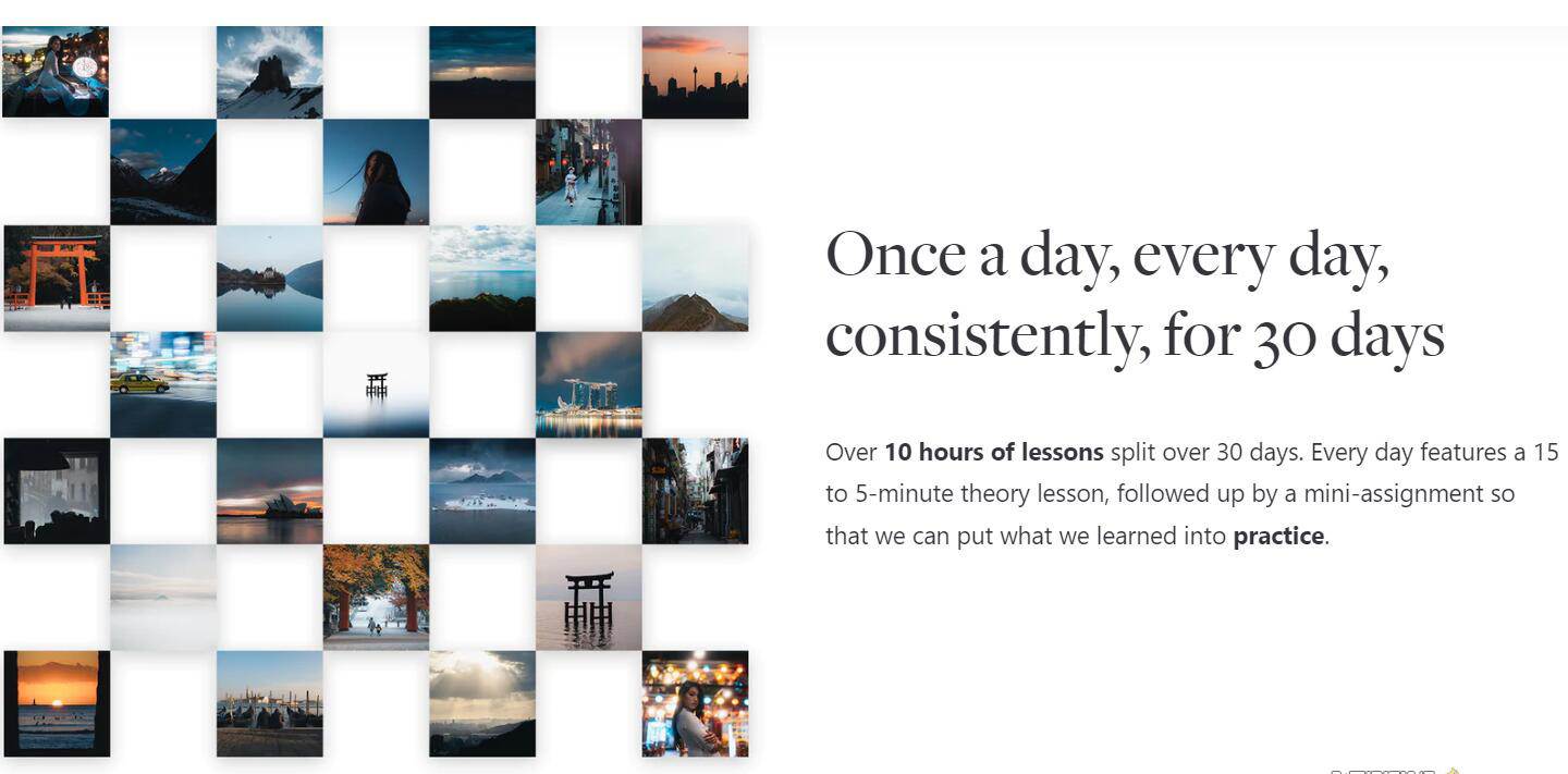 网红摄影师Pat Kay – 30天摄影基础知识加速器教程-30节课-中英字幕多客网创-网创项目资源站-副业项目-创业项目-搞钱项目多客网创